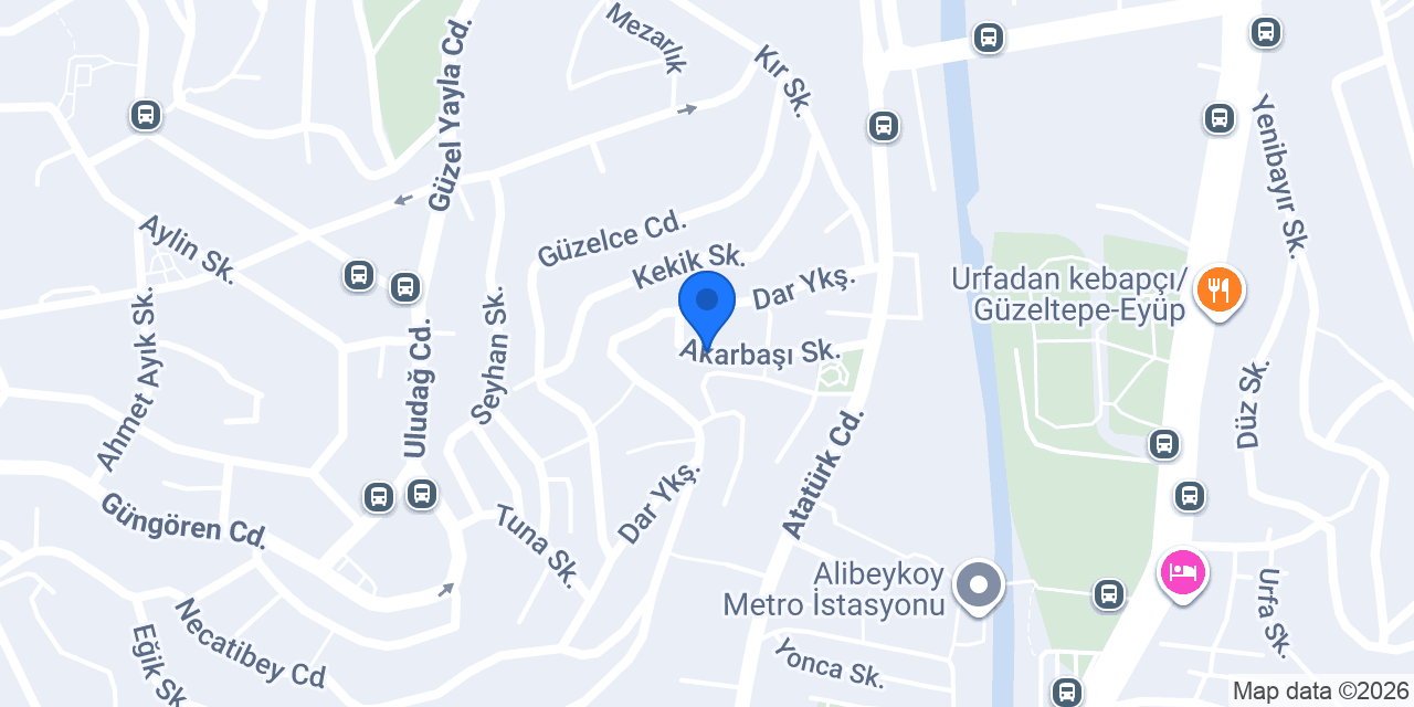 Alibeyköy SVip konumu