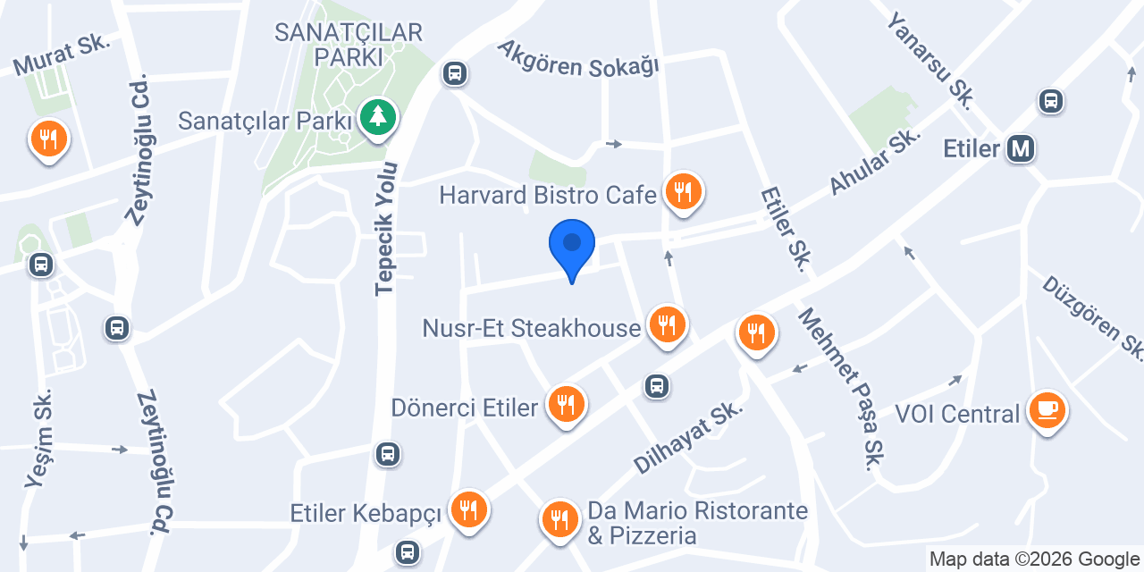 Yücel Arici Akademi konumu