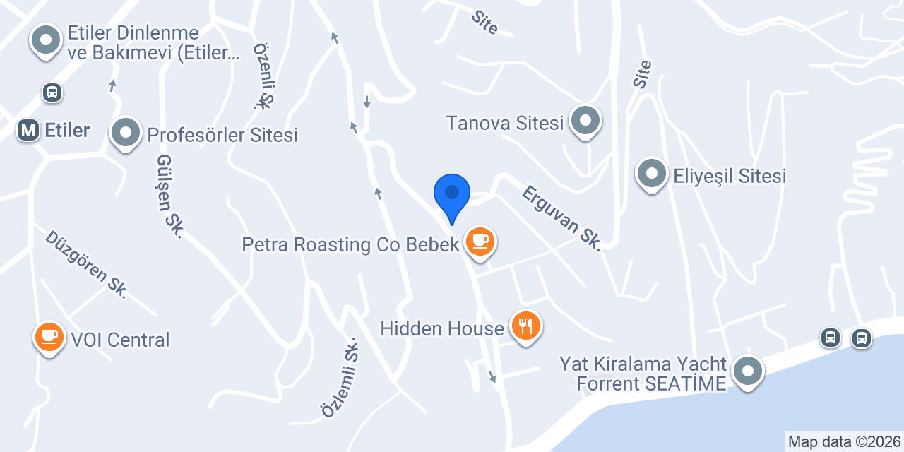 Atölye Bebek konumu