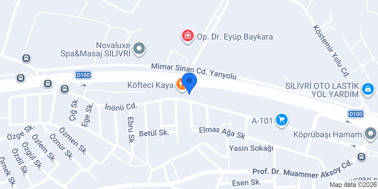 Silivri Kuaför A konumu