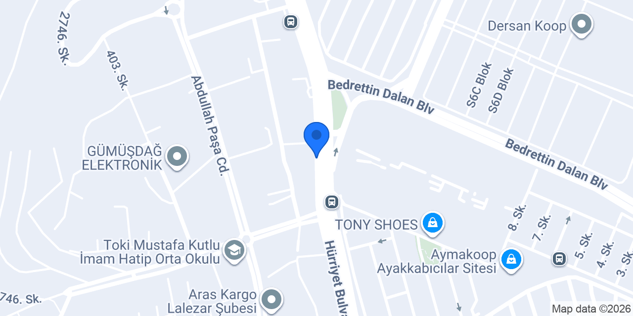 BEDR VİP RENT A CAR konumu