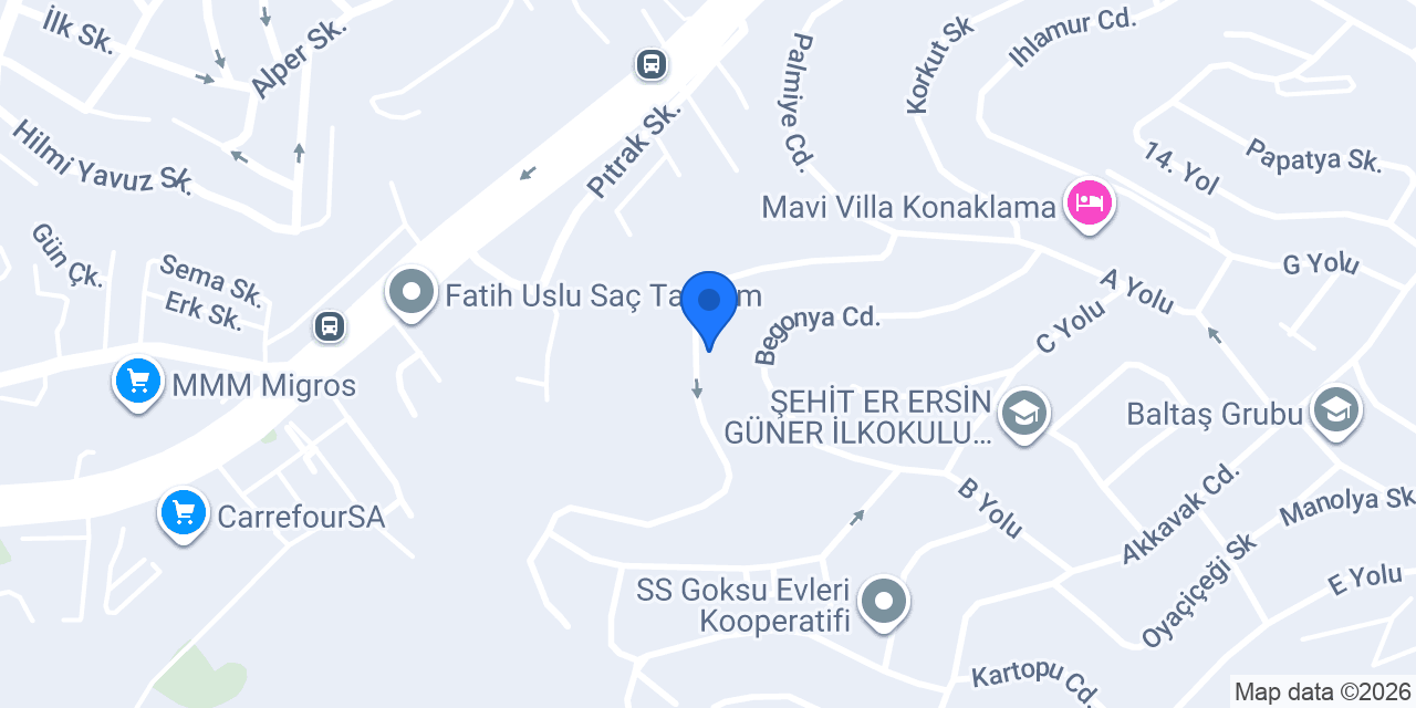 Nero Cam Tasarım San. Tic. Ltd. Şti. konumu