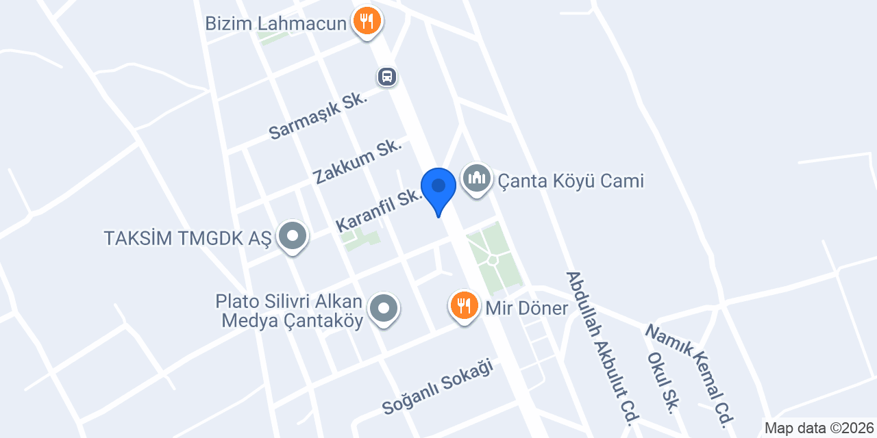 Gül kuruyemiş konumu