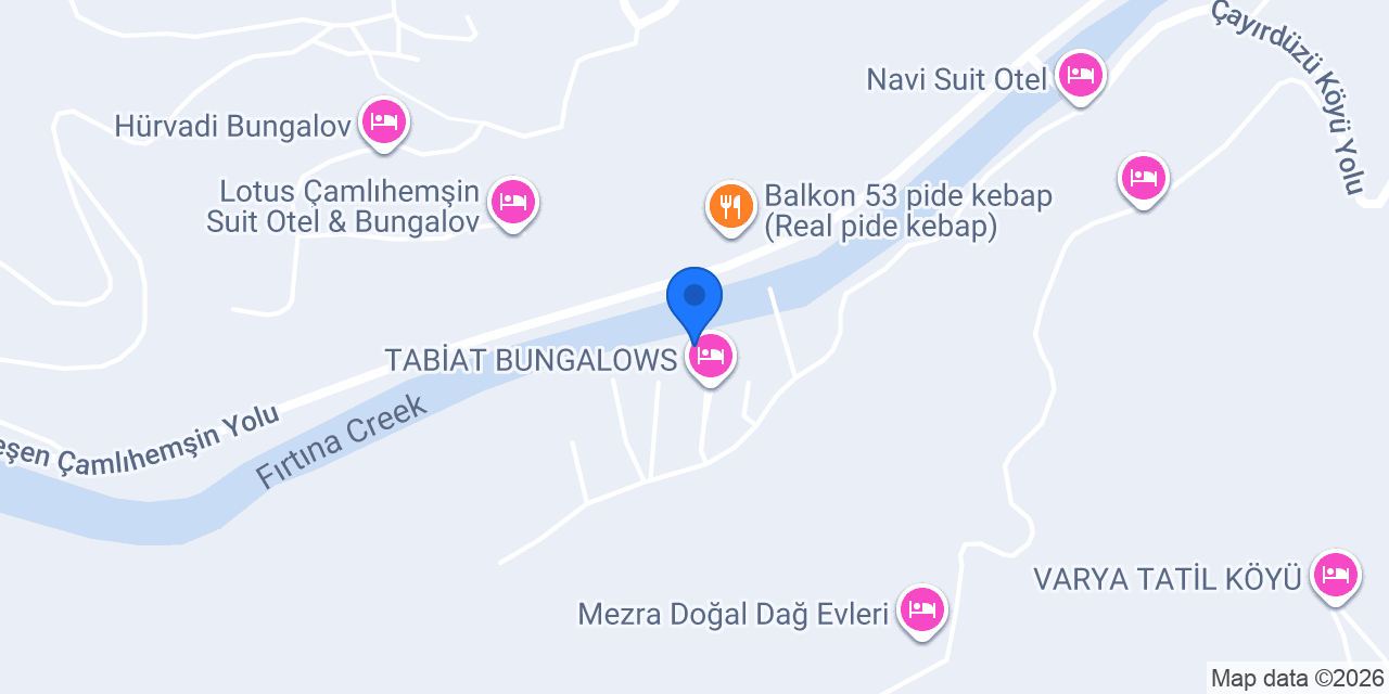MOLVA BUNGALOW konumu