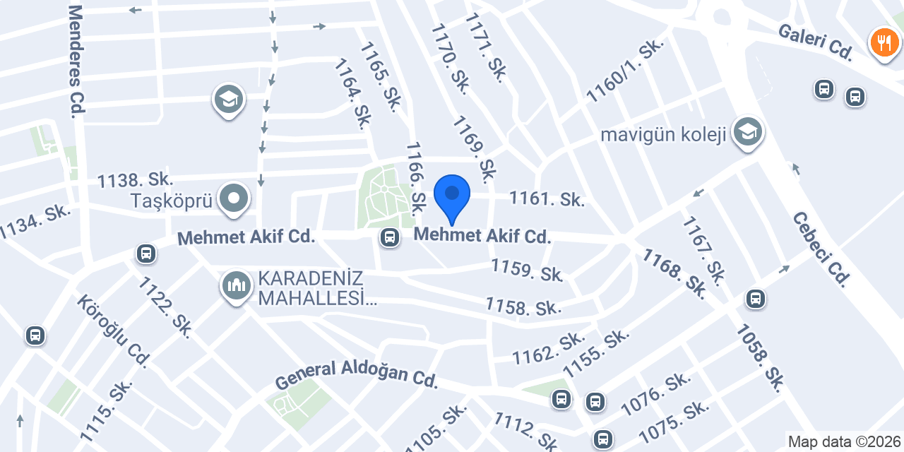 Yaren Yapı Malzemeleri konumu