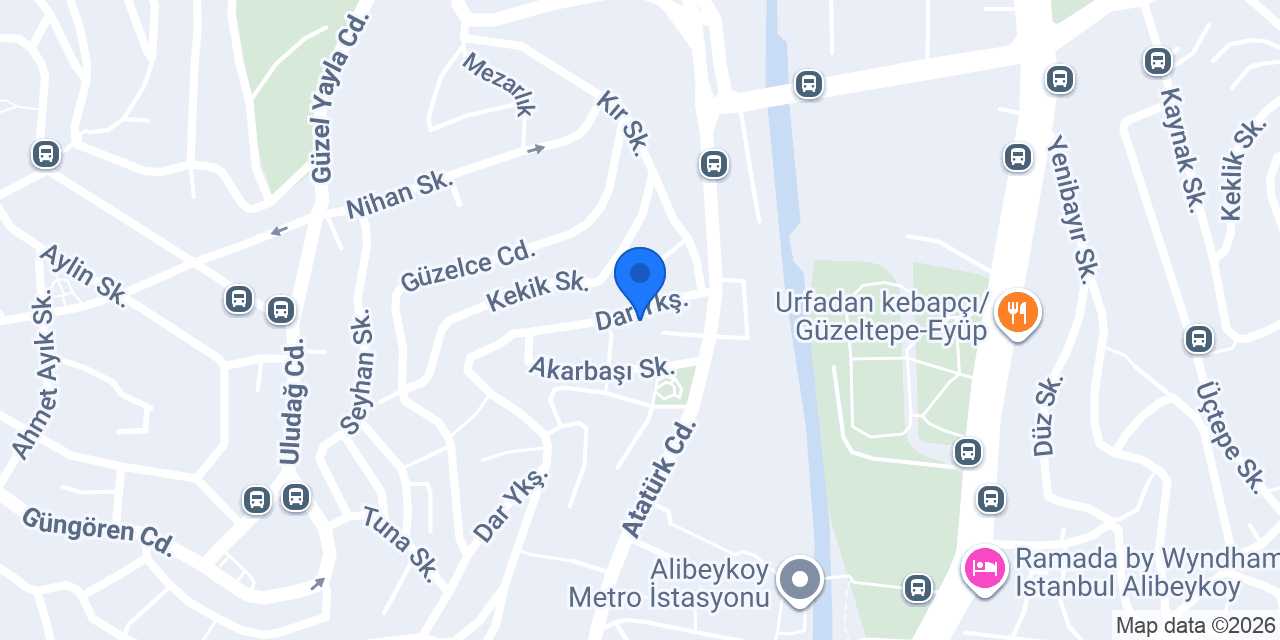 AYK İŞ MAKİNELERİ konumu