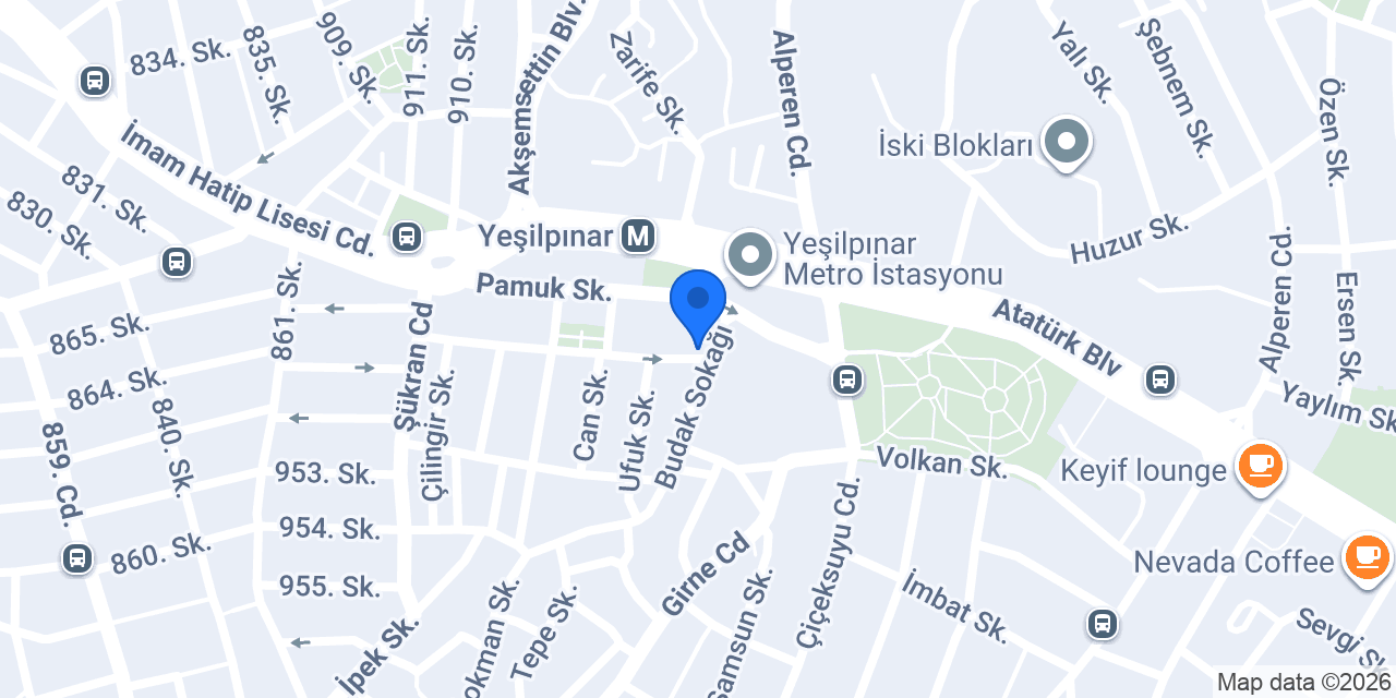 Pizzalive Eyüp konumu