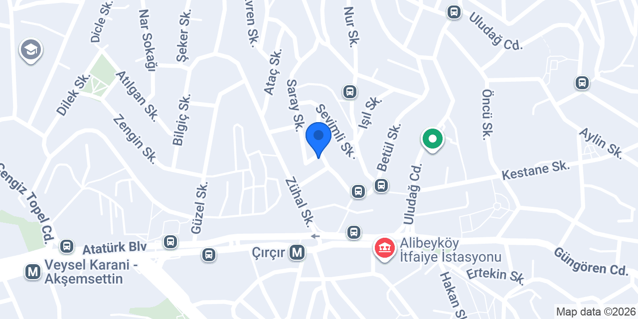 Çırçır Aile Sağlık Merkezi konumu