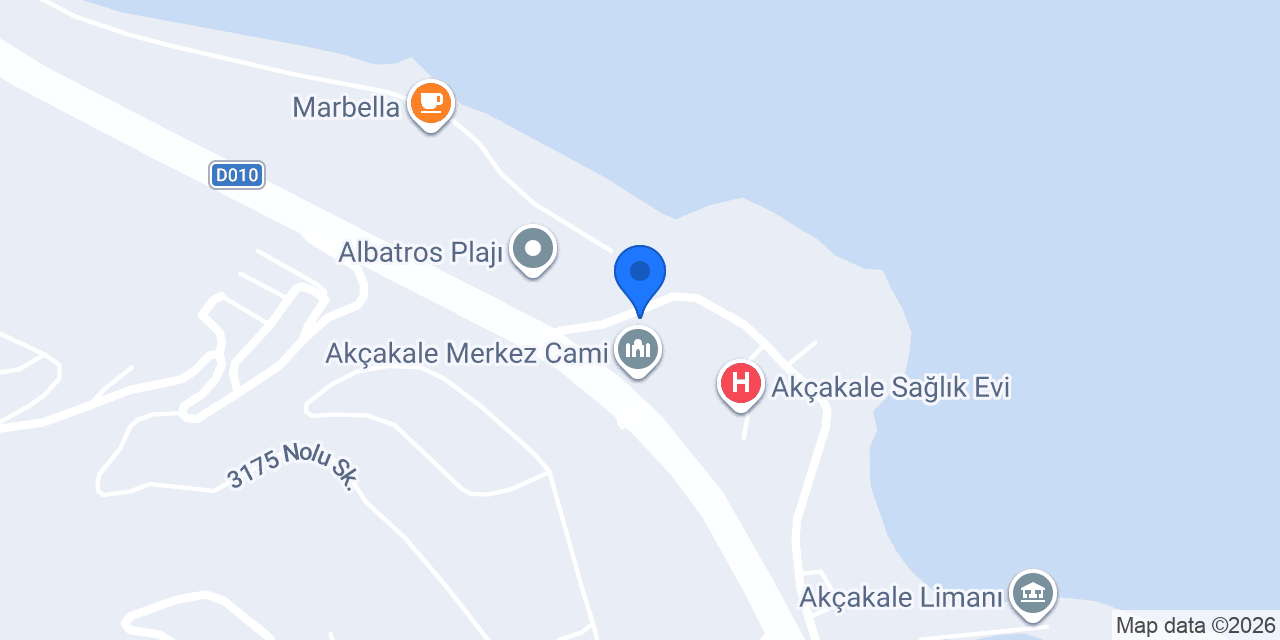 Melek Cafe konumu