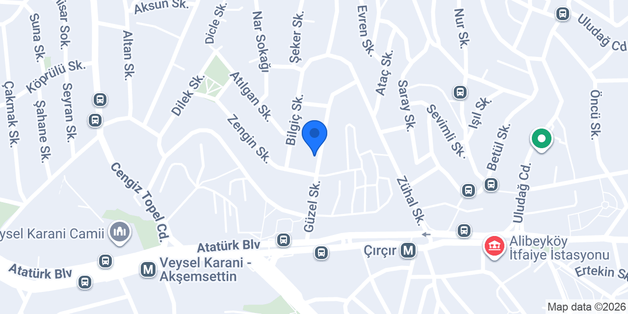 Süheyla Bayan Kuaförü konumu