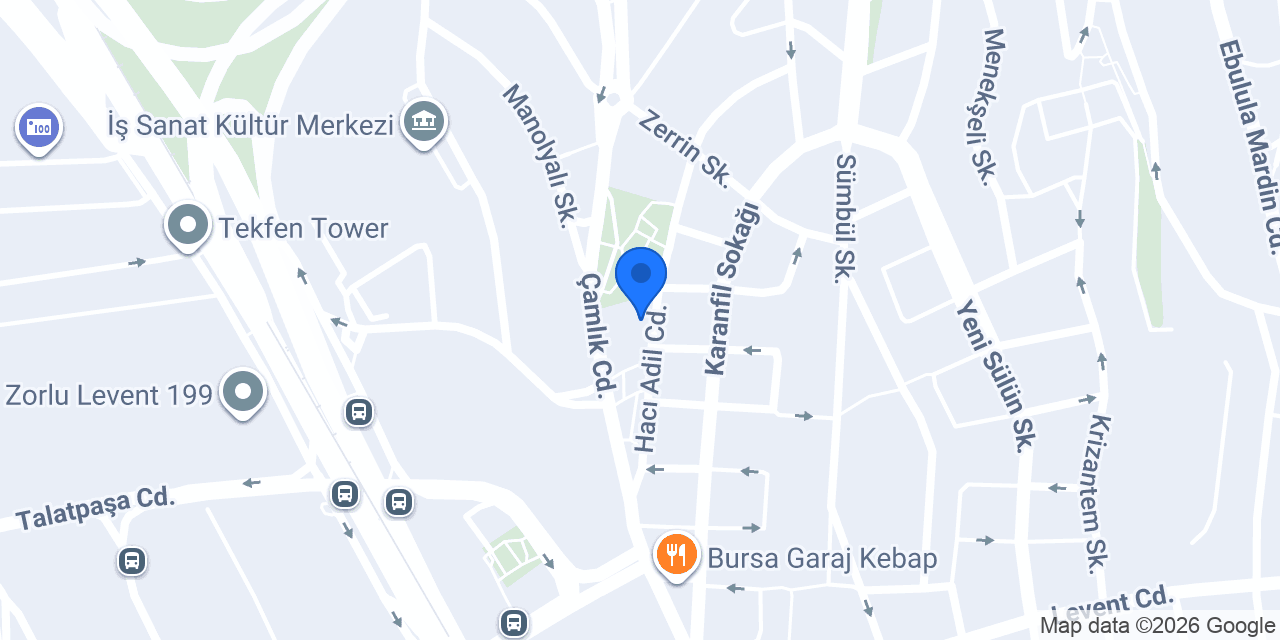 Levent Polis Merkezi Amirliği konumu