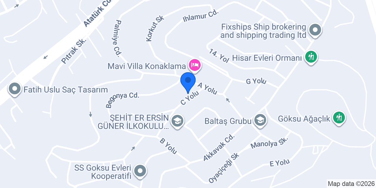 İdc Mimarlık konumu