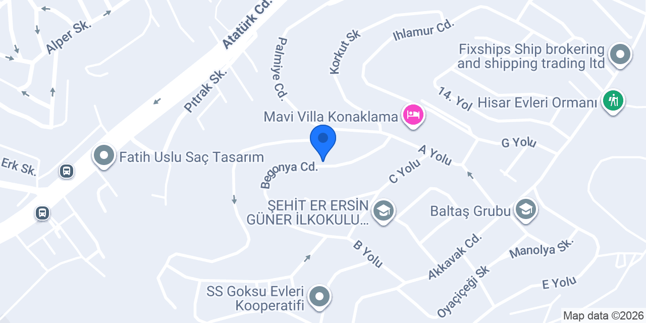 Cool Reklam A.Ş. konumu