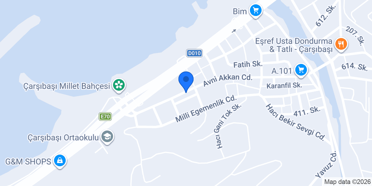 Fısıltı Cafe konumu