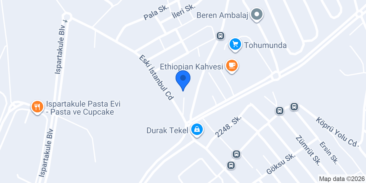 BİRLİK AUTO ISPARTAKULE konumu