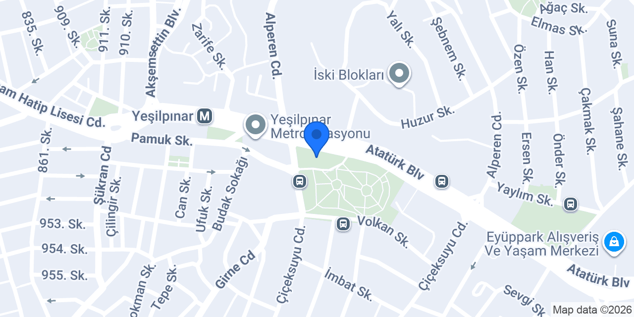 Garden Davet konumu