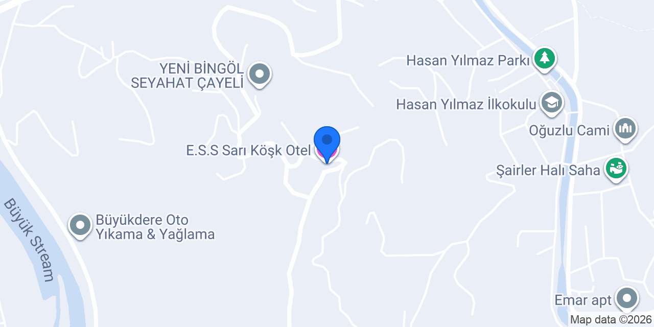 E.S.S Sarı Köşk Otel konumu