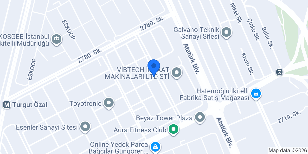 Uspa Lastik konumu