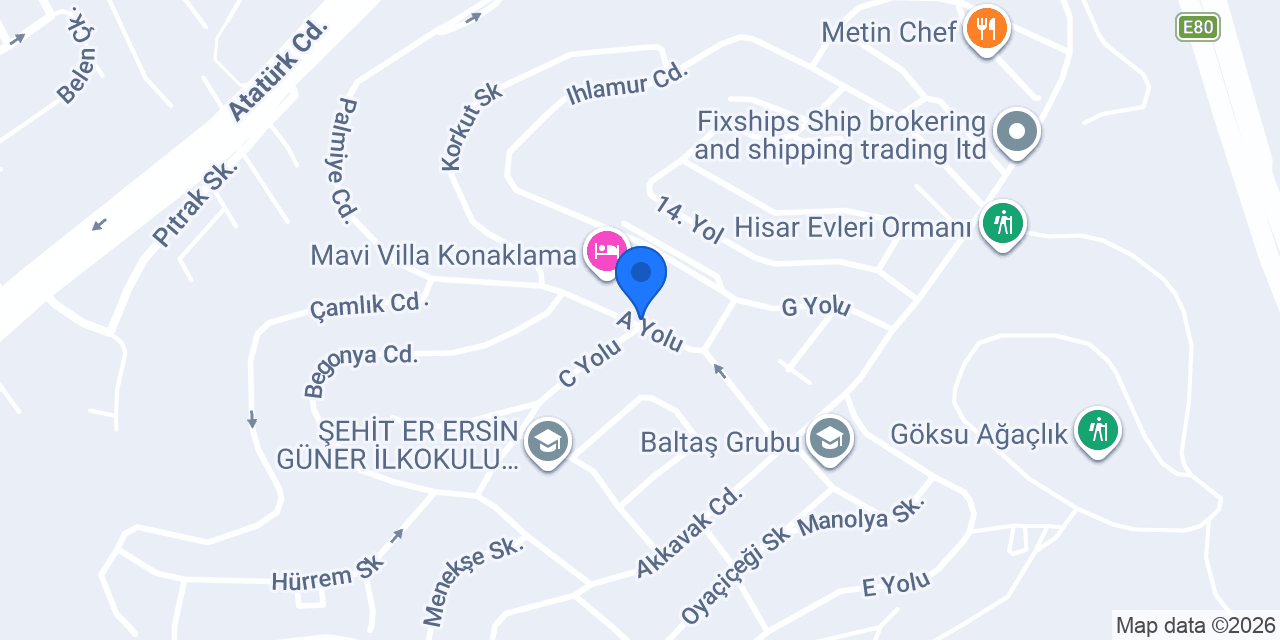 Toka Hair Studio konumu