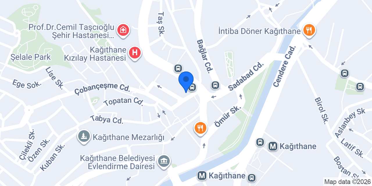 Mütemadiyen Cafe & Lounge konumu