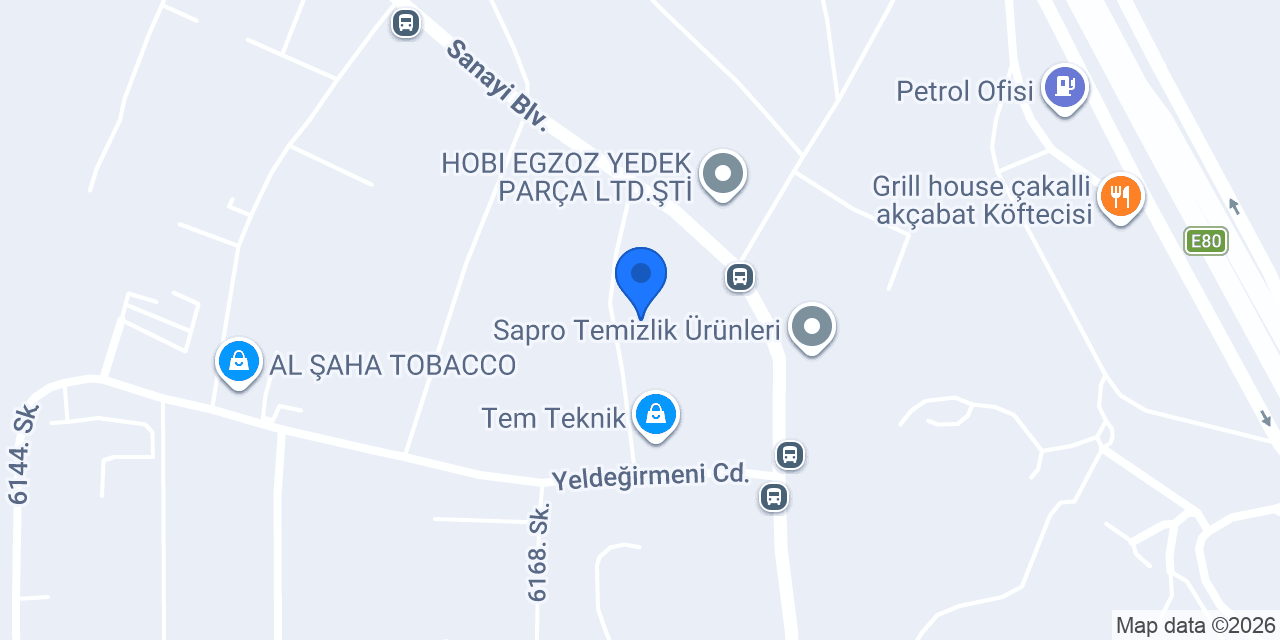 Çem-San Çelik Mobilya konumu