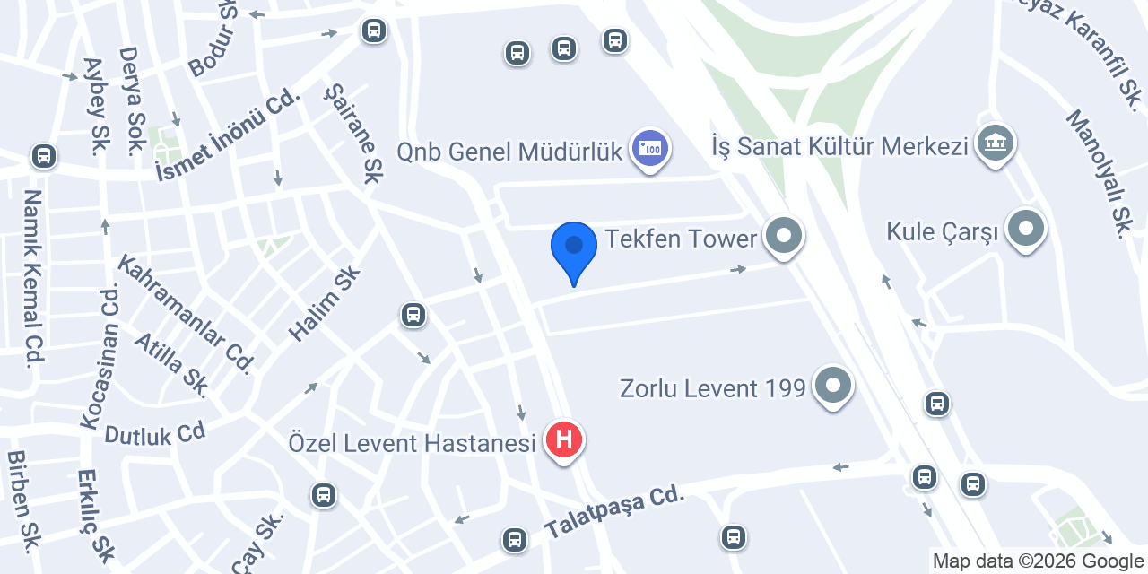 LP Endüstri Dış Ticaret A.Ş. konumu