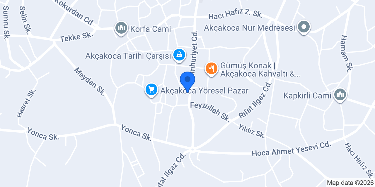 Saklı Bahçe konumu