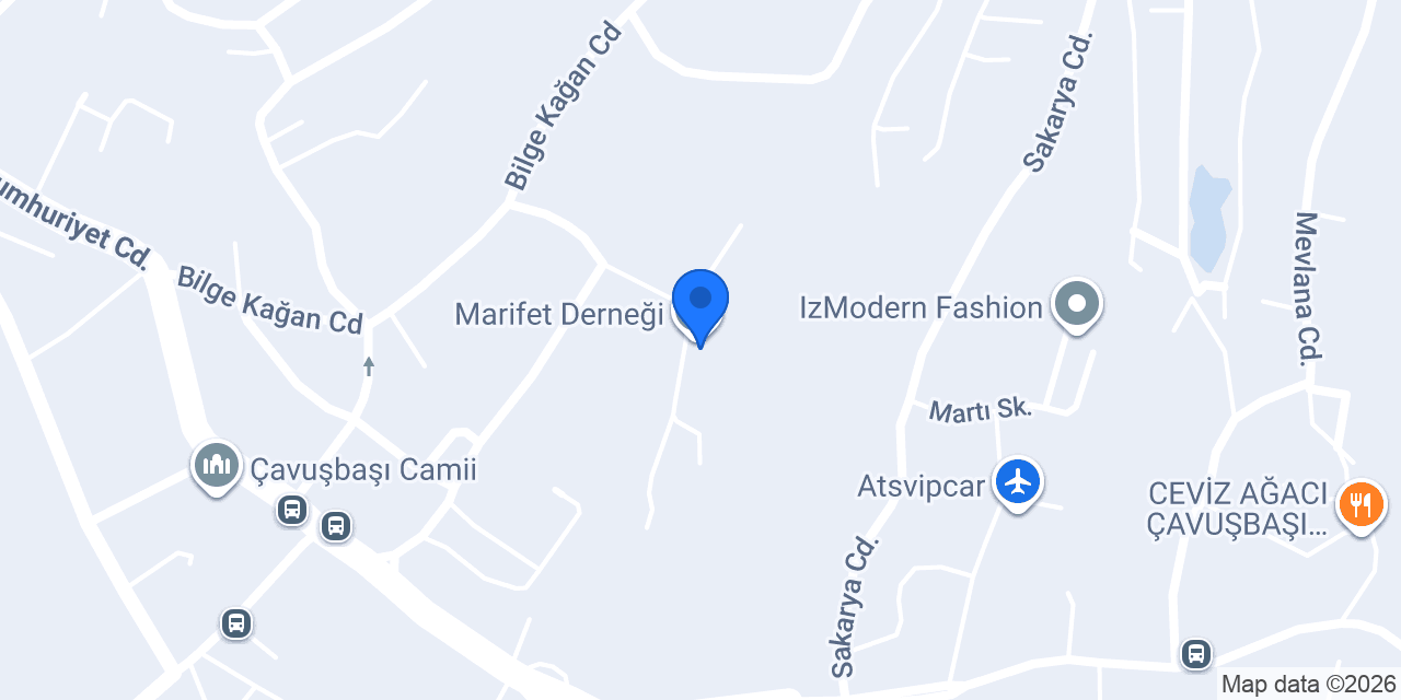 Hangah Derneği konumu
