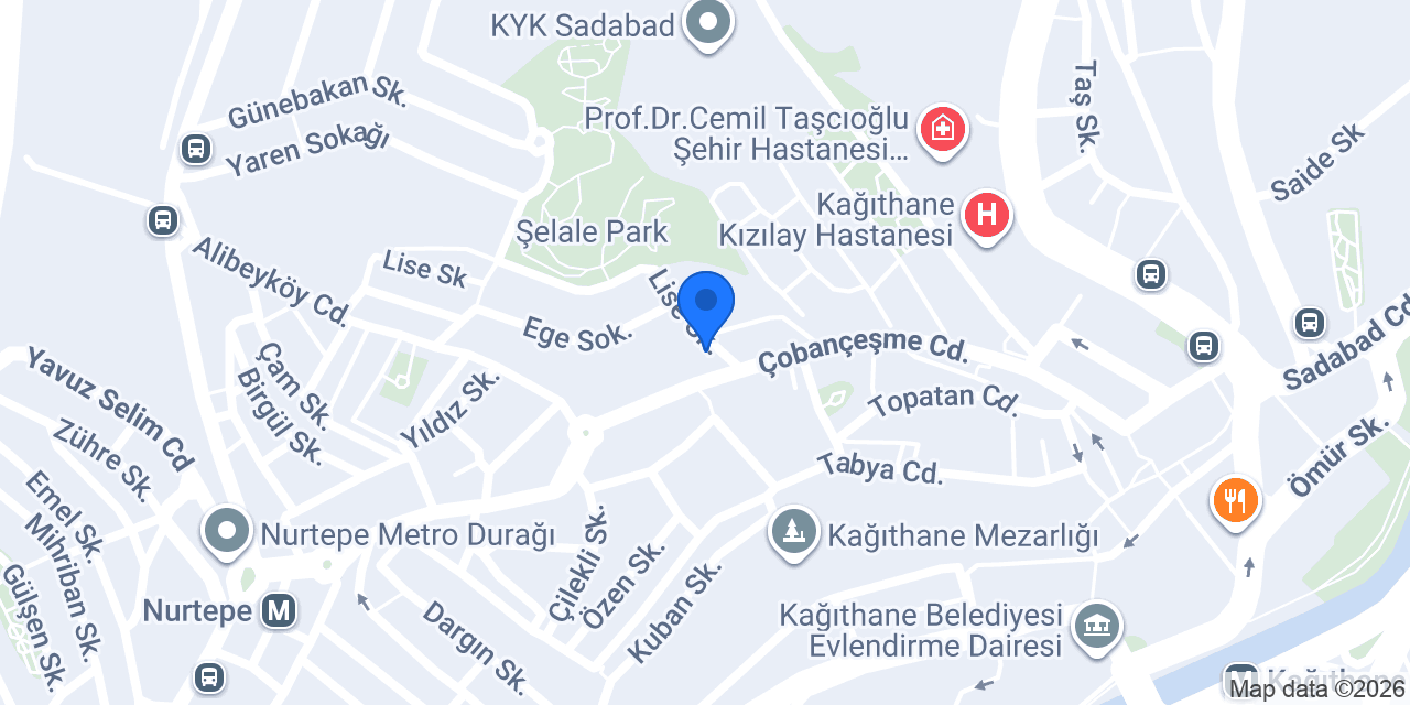 Adana Börek Evi konumu