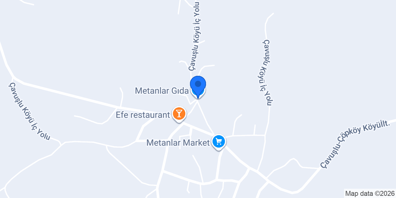 Metanlar Gıda konumu