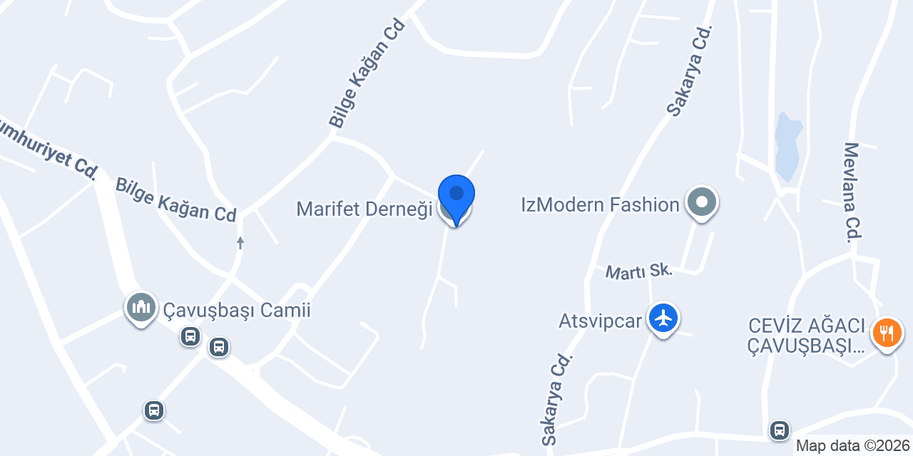 Marifet Derneği konumu