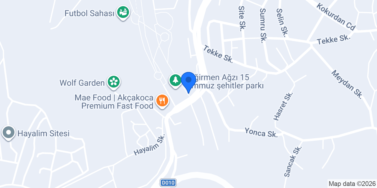 Kokobüs Akçakoca konumu