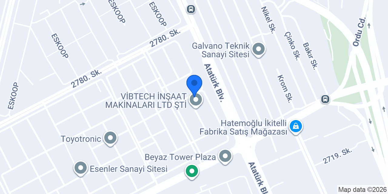 Enginler Yemek Üretim Tesisleri konumu