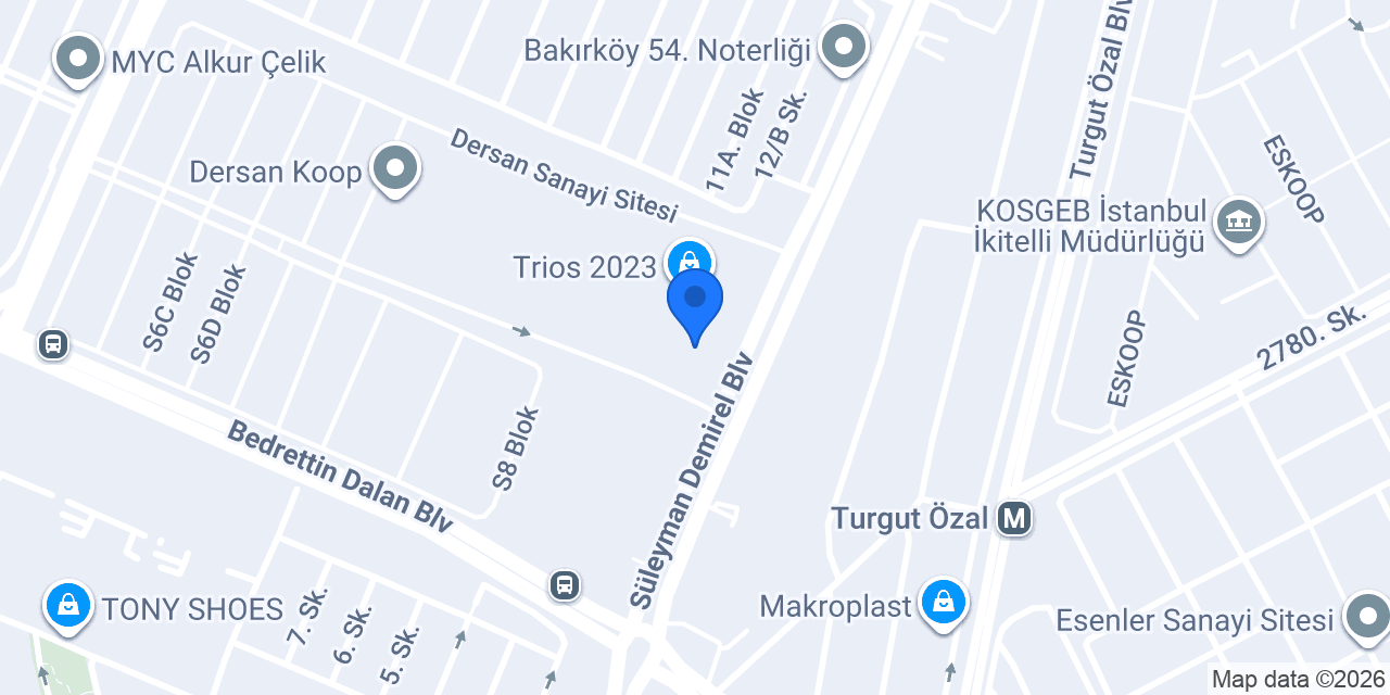 AVEM MEKANİK ISI SİSTEMLERİ SAN.TİC.LTD.ŞTİ konumu