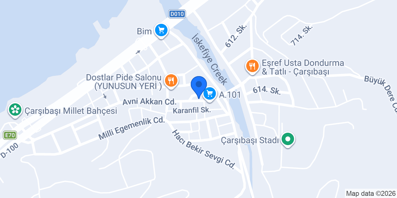 Sakaoğlu Mobilya konumu