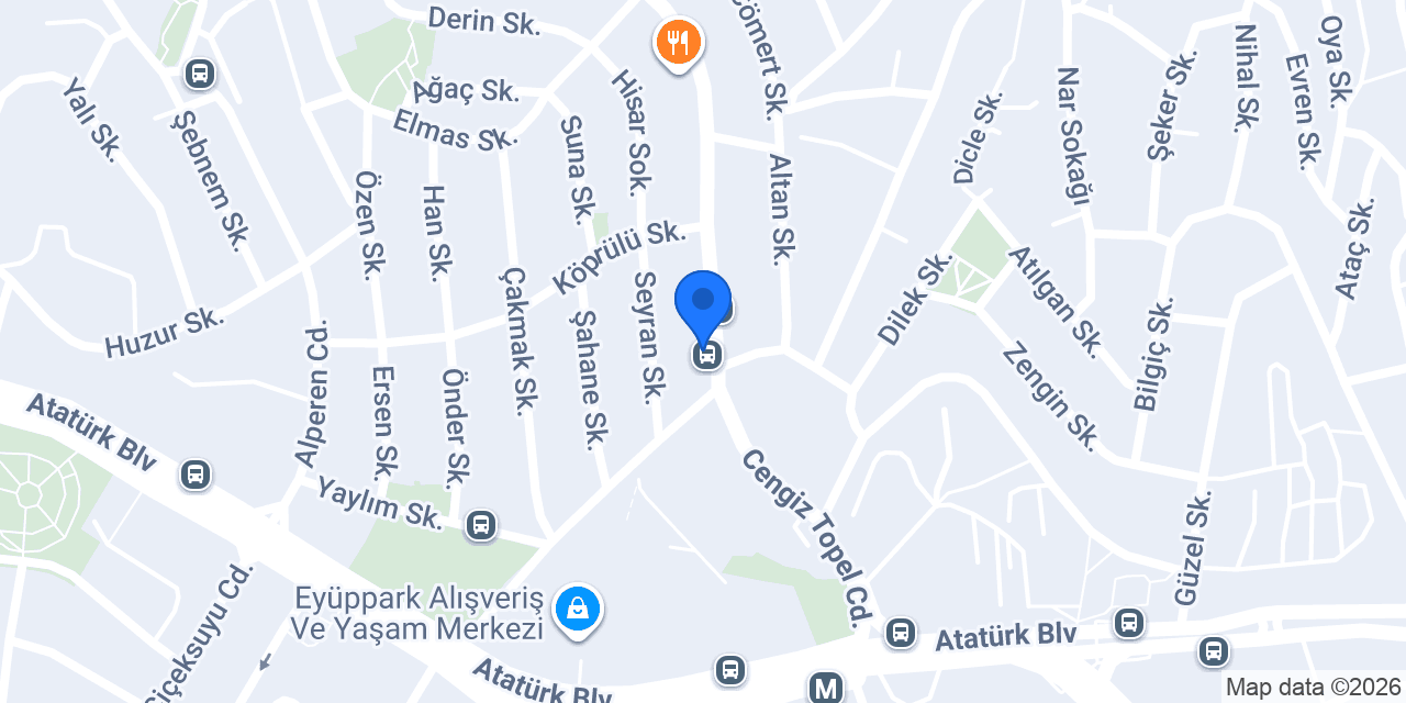 Filizim Unlu Mamülleri konumu