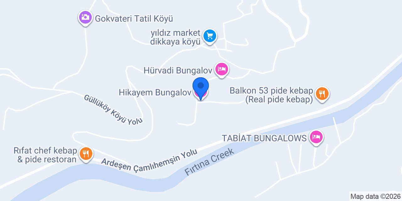 Hikayem Bungalov konumu