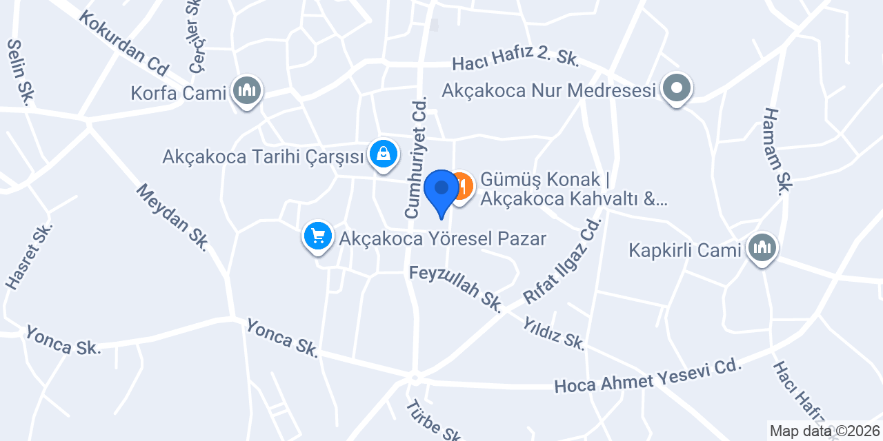 Hanife'nin Yeri konumu