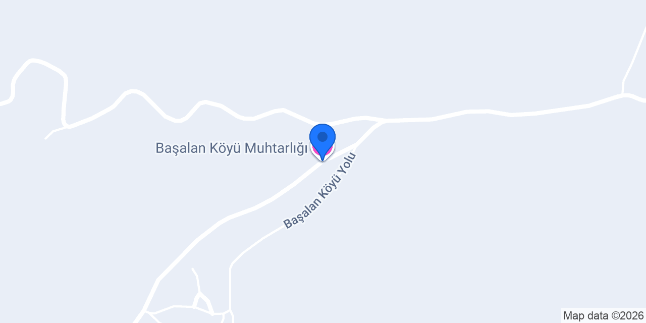 Başalan Köyü Muhtarlığı konumu