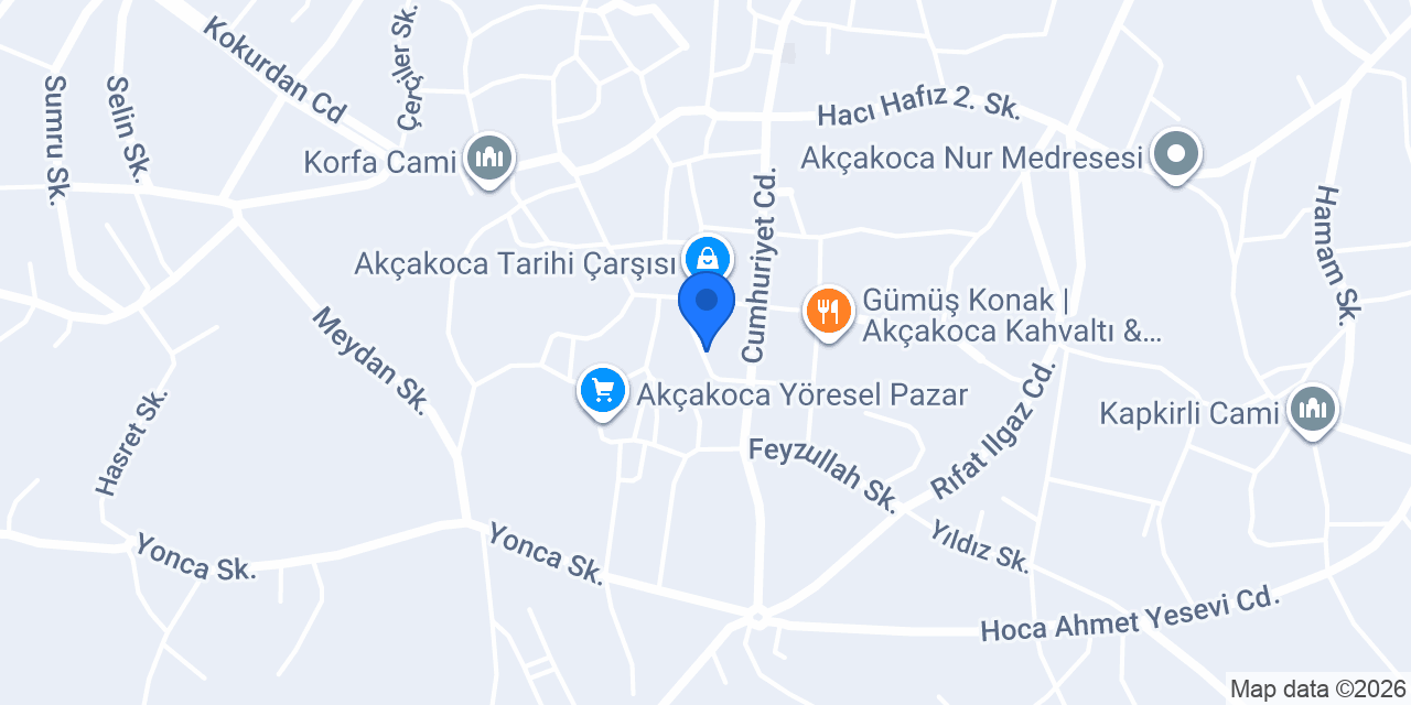 Atölye Cafe konumu