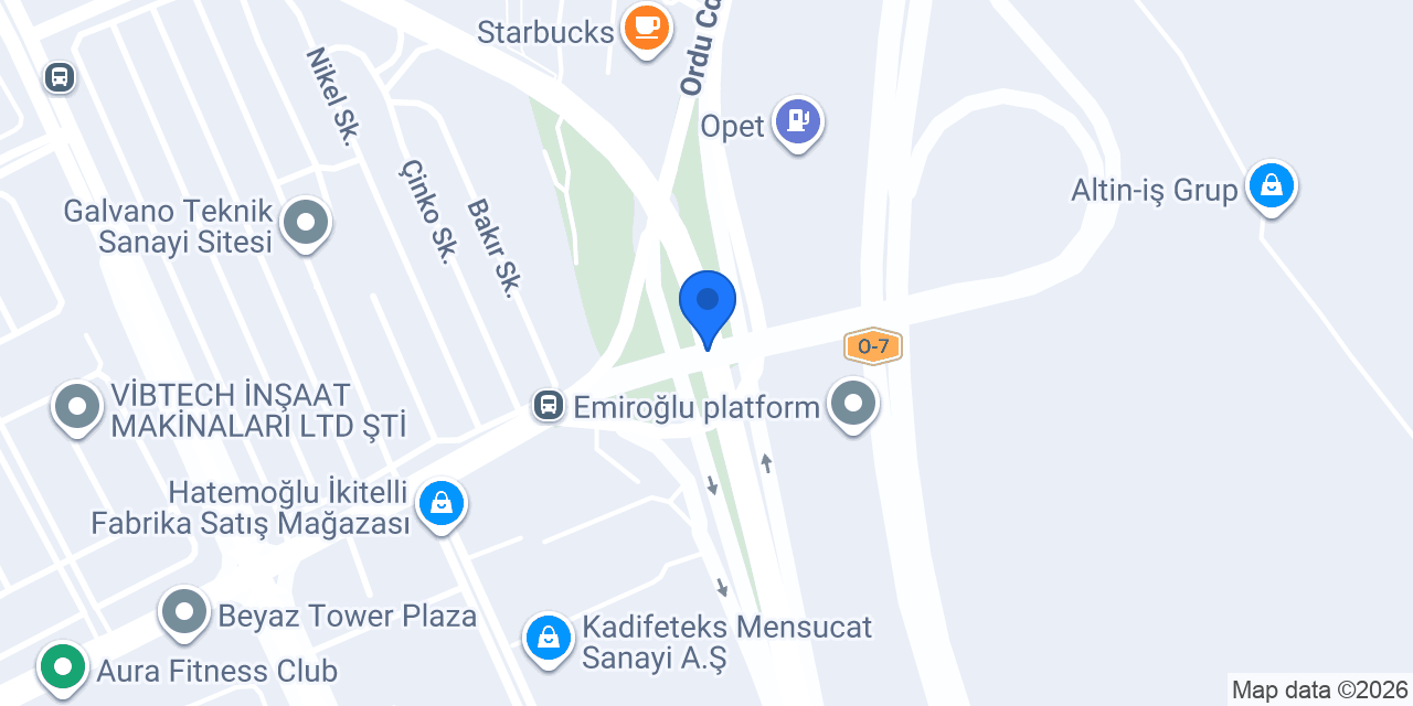 Başakzade Cafe konumu