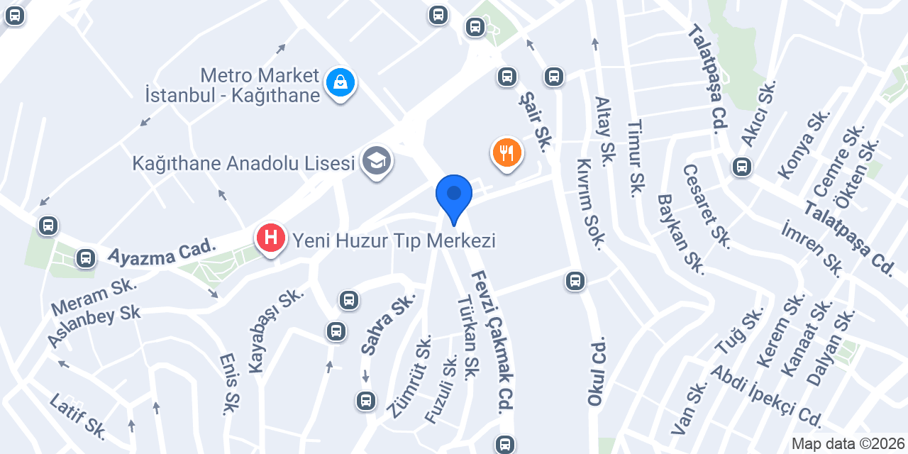 Neşoş Çiçekçilik konumu