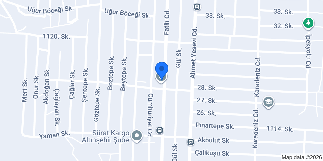 Turkey Dental Clinic TDC konumu