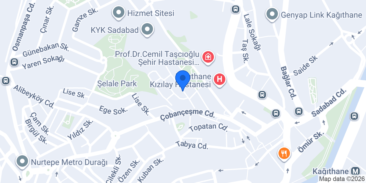 Selale Evleri konumu