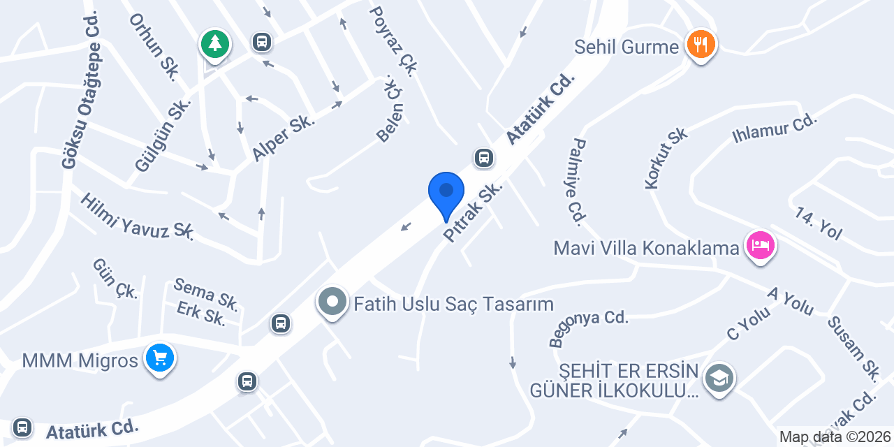 Göksu Antik Müzayede konumu