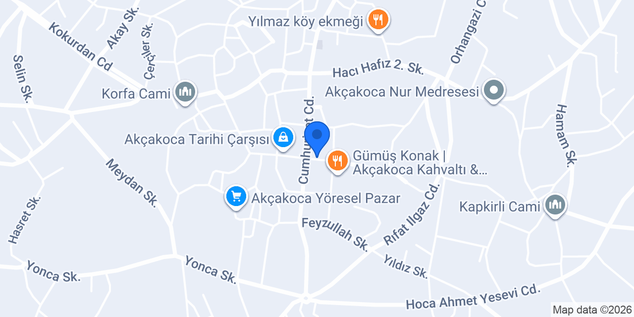 FATMA DEMİRCİ'NİN Yeri konumu