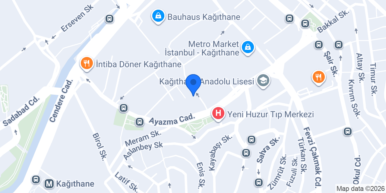 Kanber Hukuk Bürosu konumu