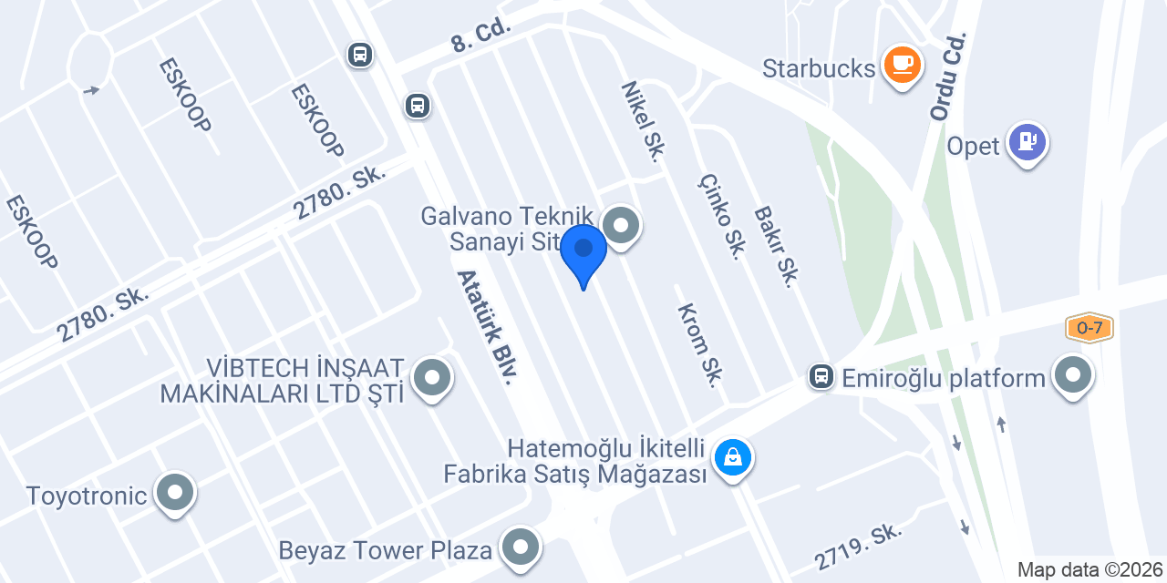 Başakşehir Evde Sağlık Hizmetleri konumu