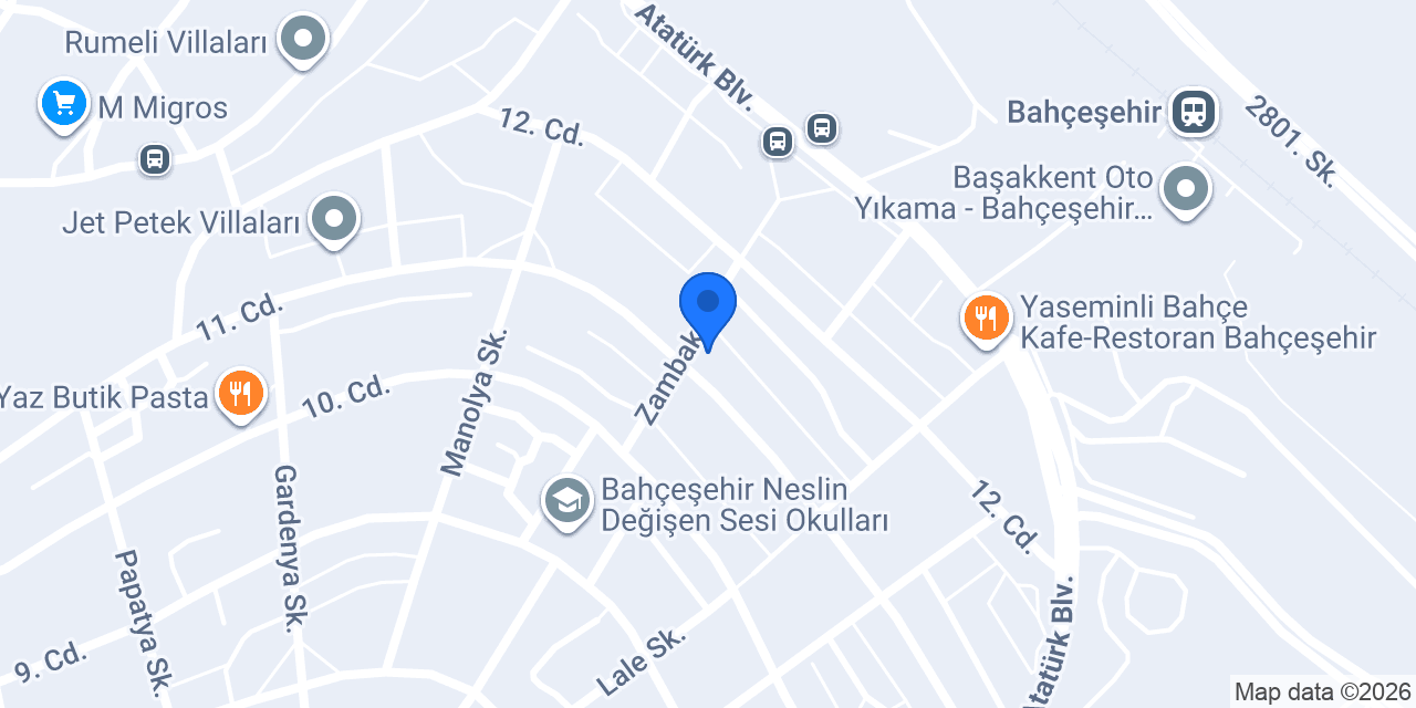 Bahçeşehir Elektrikçi konumu