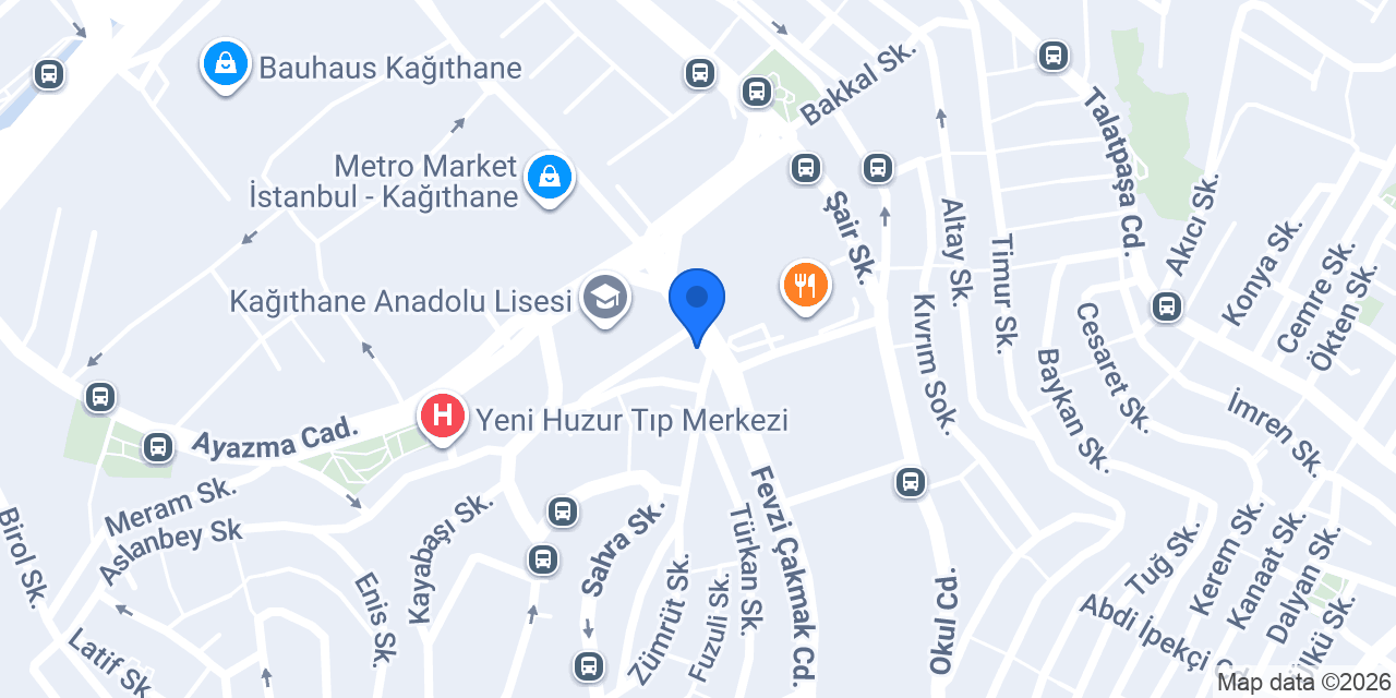 Meşhur Sarıyer Börekçisi konumu